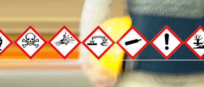 Gefahrstoff-Symbole zur sicheren Lagerung